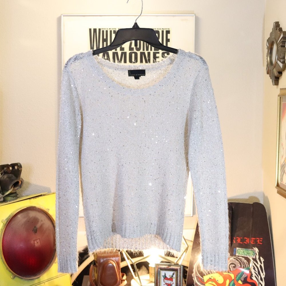 Light Tan Sequined Sweater